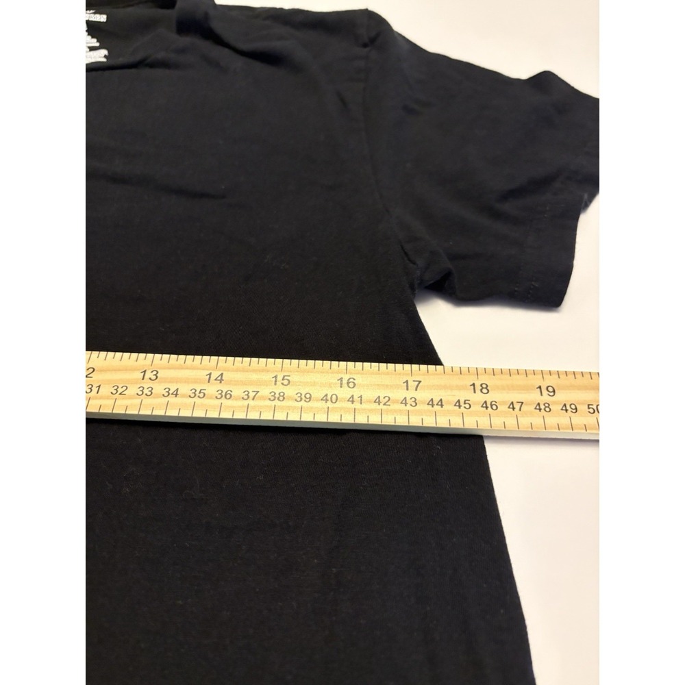 Polo Ralph Lauren Men's Black Crewneck T-Shirt Size M Classic Fit Red Pony Logo - Picture 6 of 6